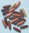 20 16x5mm (2mm Hole) Mixed Oval Wood Beads